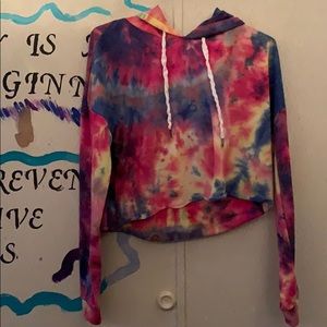 Tie dye crop top